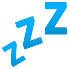 How emoji ZZZ displayed on Joypixels