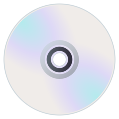 How emoji optical disk displayed on Joypixels