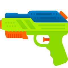 How emoji water pistol displayed on Joypixels