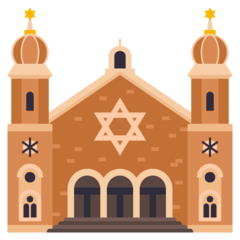 How emoji synagogue displayed on Joypixels