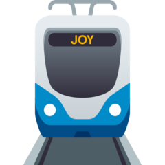 How emoji tram displayed on Joypixels