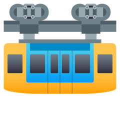 How emoji suspension railway displayed on Joypixels