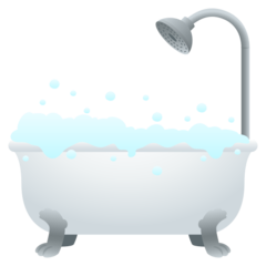 How emoji bathtub displayed on Joypixels