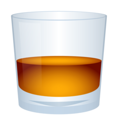 How emoji tumbler glass displayed on Joypixels