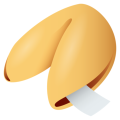 How emoji fortune cookie displayed on Joypixels