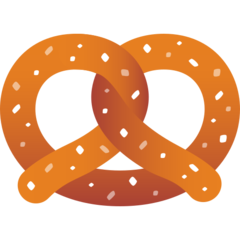 How emoji pretzel displayed on Joypixels