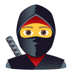 How emoji ninja displayed on Joypixels