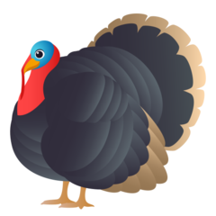 How emoji turkey displayed on Joypixels