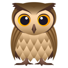 How emoji owl displayed on Joypixels