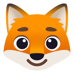 How emoji fox displayed on Joypixels