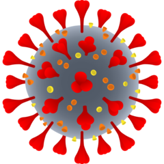 How emoji microbe displayed on Joypixels