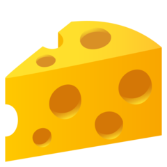 How emoji cheese wedge displayed on Joypixels