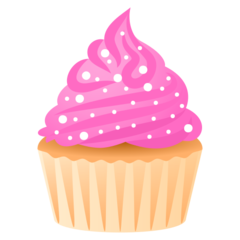 How emoji cupcake displayed on Joypixels