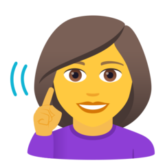 How emoji deaf woman displayed on Joypixels