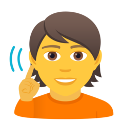 How emoji deaf person displayed on Joypixels