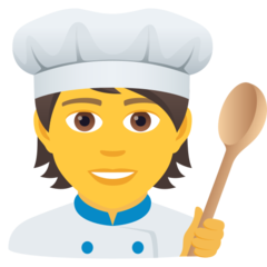 How emoji cook displayed on Joypixels