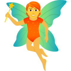 How emoji fairy displayed on Joypixels