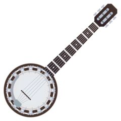 How emoji banjo displayed on Joypixels