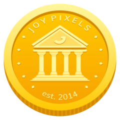 How emoji coin displayed on Joypixels