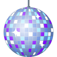 How emoji mirror ball displayed on Joypixels