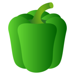 How emoji bell pepper displayed on Joypixels