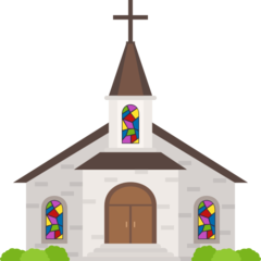 How emoji church displayed on Joypixels