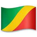 How emoji flag: Congo - Brazzaville displayed on LG