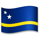 How emoji flag: Curaçao displayed on LG