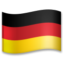 How emoji flag: Germany displayed on LG