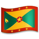 How emoji flag: Grenada displayed on LG