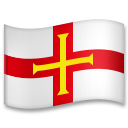 How emoji flag: Guernsey displayed on LG