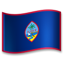 How emoji flag: Guam displayed on LG