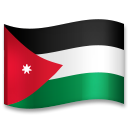 How emoji flag: Jordan displayed on LG