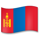 How emoji flag: Mongolia displayed on LG