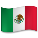 How emoji flag: Mexico displayed on LG