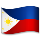 How emoji flag: Philippines displayed on LG