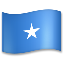 How emoji flag: Somalia displayed on LG