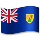 How emoji flag: Turks & Caicos Islands displayed on LG