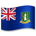 How emoji flag: British Virgin Islands displayed on LG