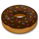 How emoji doughnut displayed on LG