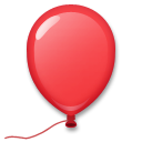 How emoji balloon displayed on LG