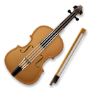 How emoji violin displayed on LG