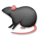 How emoji rat displayed on LG