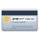 How emoji credit card displayed on LG