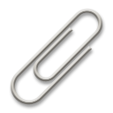 How emoji paperclip displayed on LG