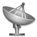 How emoji satellite antenna displayed on LG