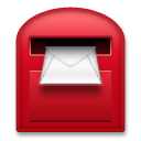 How emoji postbox displayed on LG