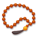 How emoji prayer beads displayed on LG