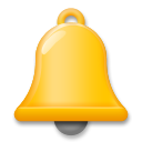 How emoji bell displayed on LG