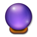 How emoji crystal ball displayed on LG